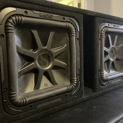 💥 KICKER L7 SOLO-BARIC 12s – DUAL SET IN CUSTOM BOX 💥