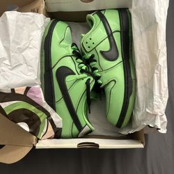 Nike SB Dunk Low The Powerpuff Girls Buttercup