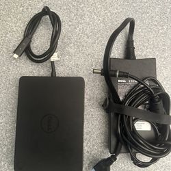 Dell WD15 Docking Station , 130w Adapter  Both For 45