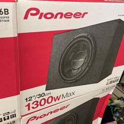 Pioneer 12 Inch Subwoofer With Box