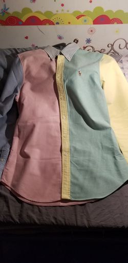 Ralph Lauren Pastel shirt szM (Custom fit)