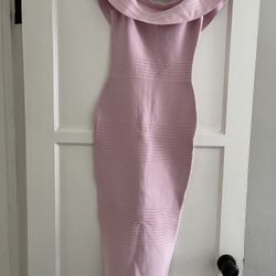 Pink Body Con Dress