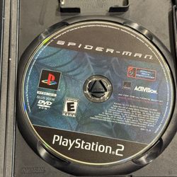 Spider-Man 2 Sony Playstation 2 PS2 Video Game Tested & Working