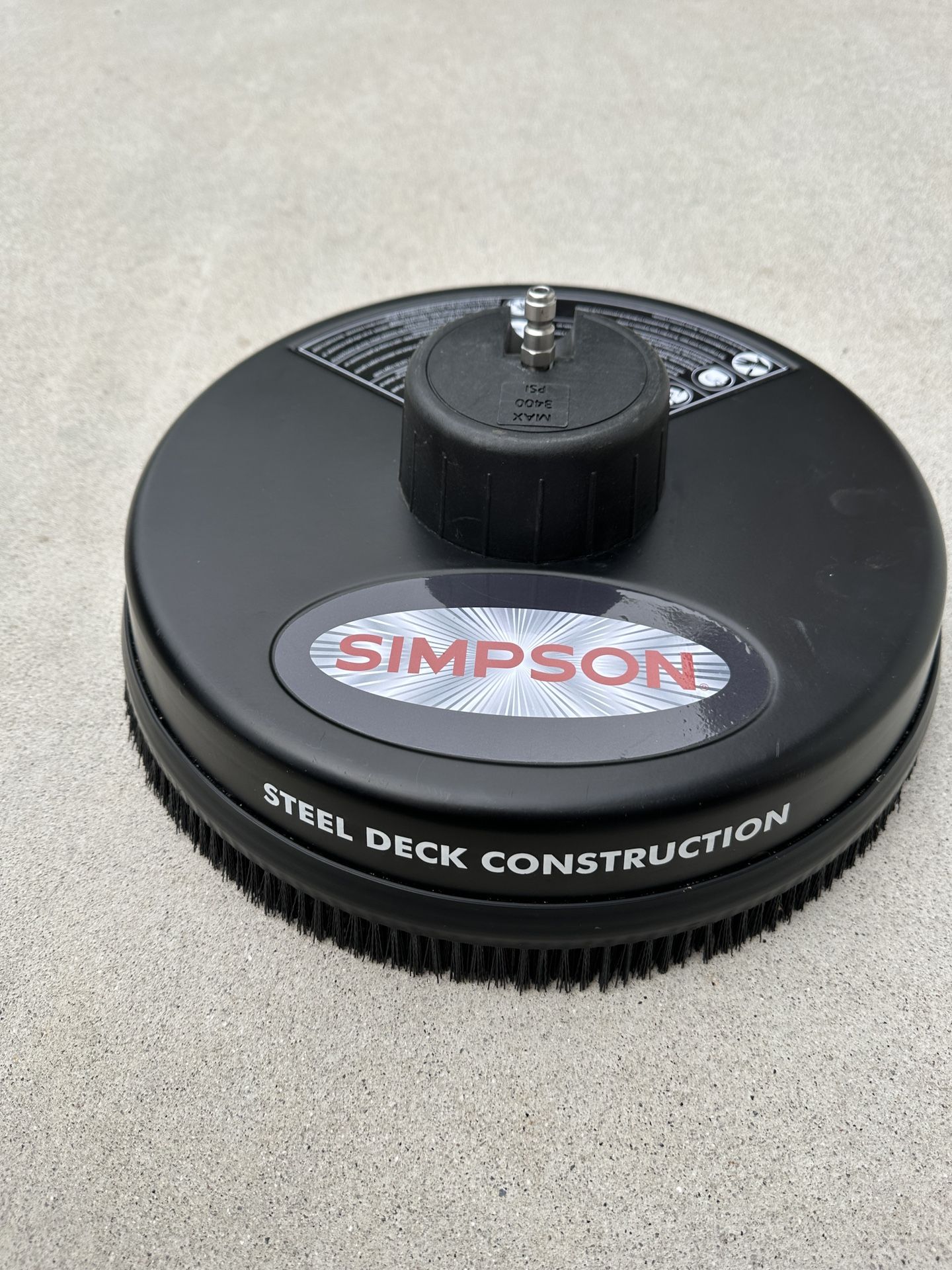 SIMPSON 15 in. 3,400 PSI Pressure Washer Surface Cleaner for Sale in ...