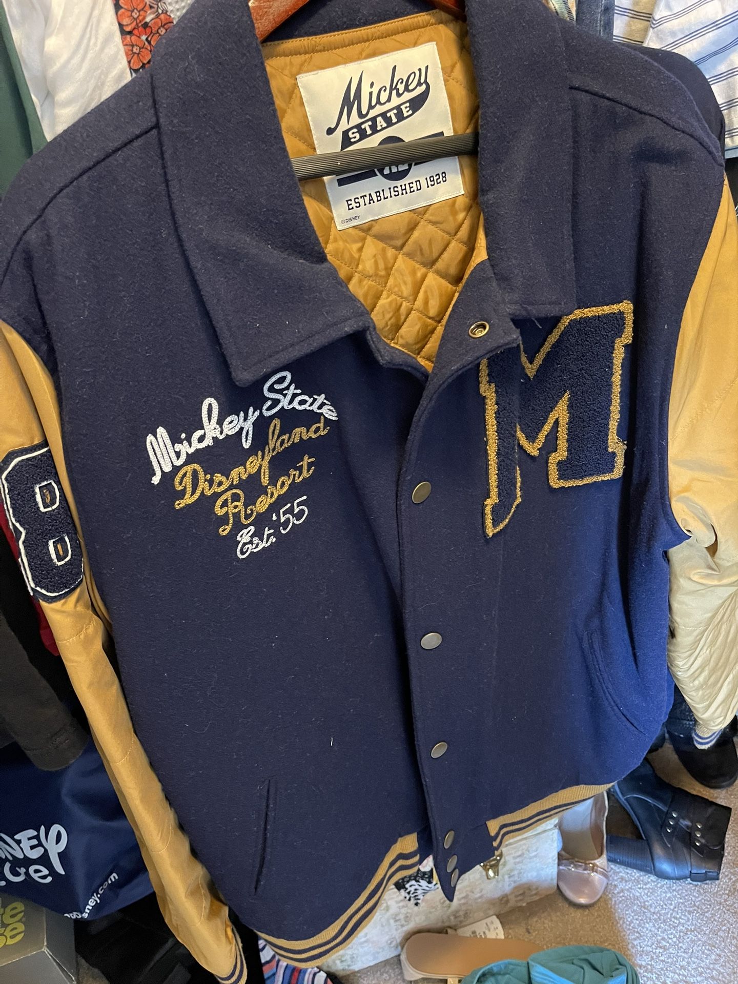 Disney Letterman Jacket
