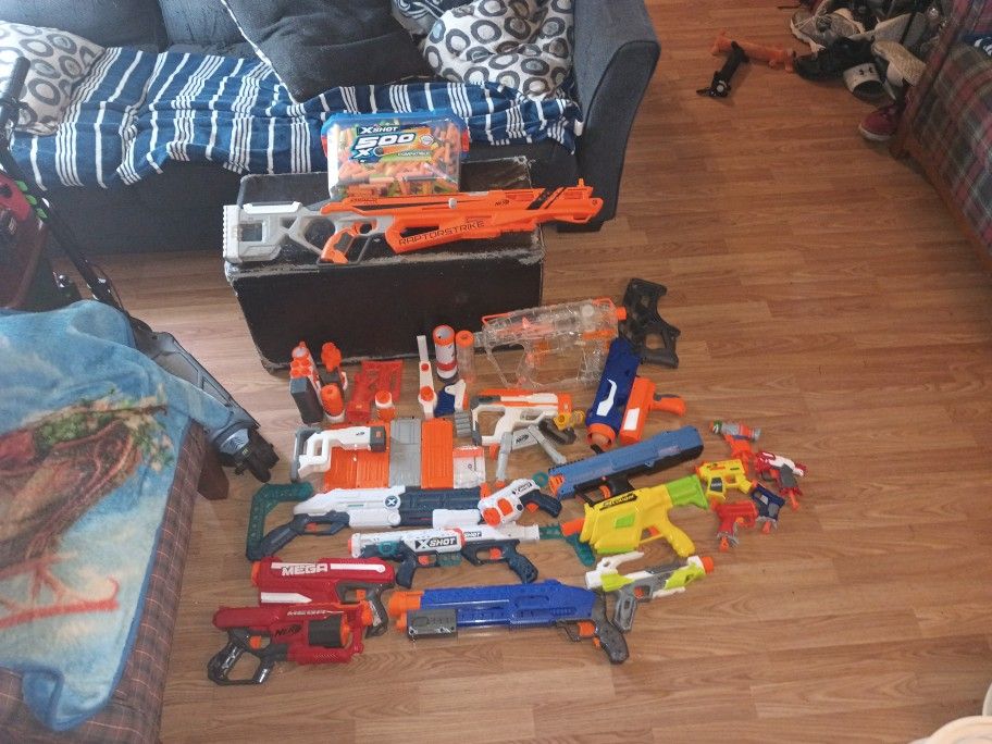 Nerf Gun Lot