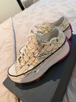 Converse Run Star Hike Platform Shoes – Women’s Size 8