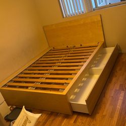 IKEA Queen Size Bed Frame 