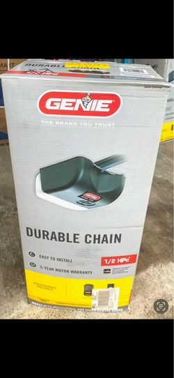 Genie Chain Drive Garage Door Opener New