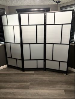 IKEA Black/White Room Divider