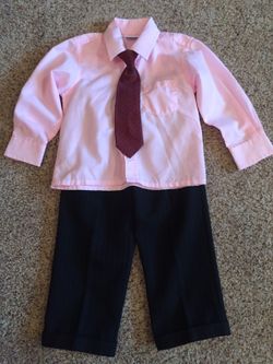 Size 3T Boys Dress Shirt & Slacks