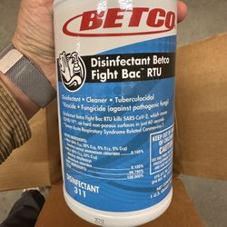 7 × BETCO Fight Bac Disinfectant | Ready to Use | New