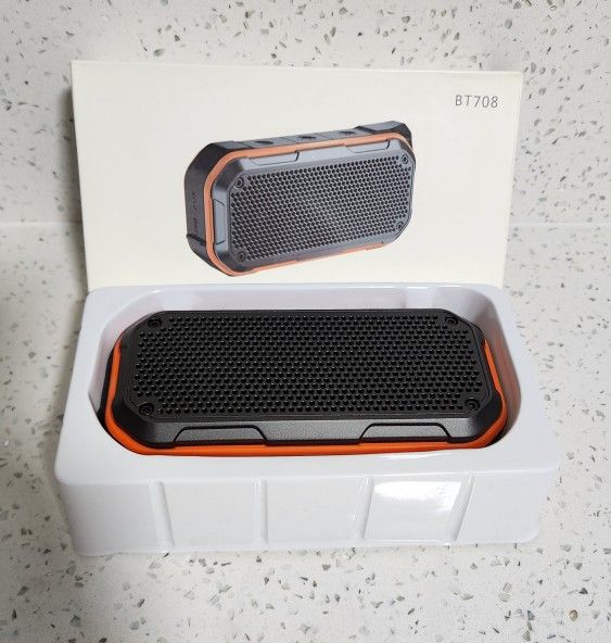 BT708 IPX7 Waterproof Shower, Dustproof, Shockproof, Bluetooth Speaker, SD Card /tf Card Not Included