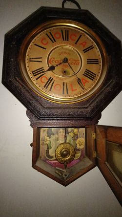 Coca-Cola clock