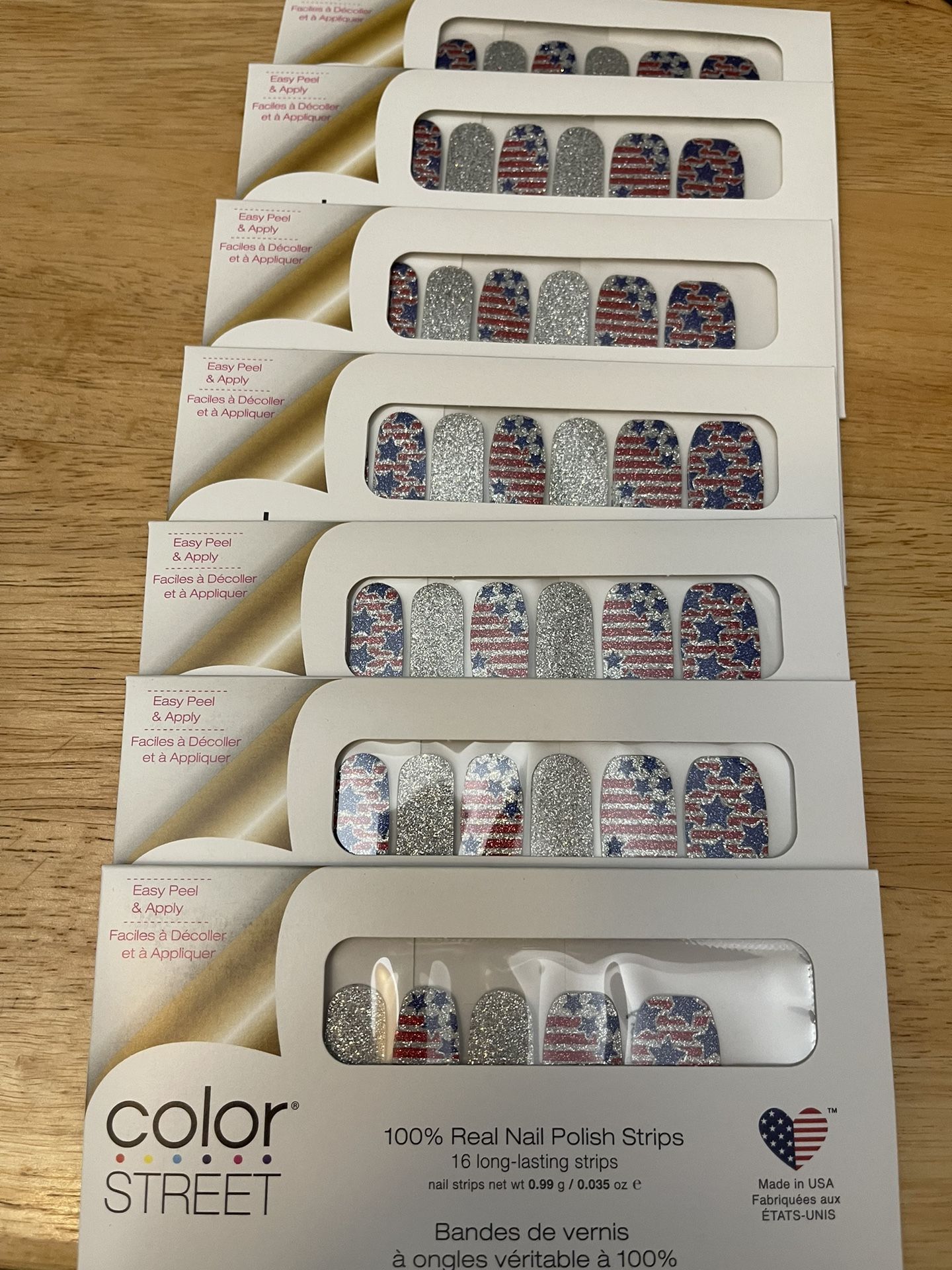Color Street Nail Polish Strips Glitz and glory