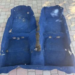 02-07 Subaru WRX STi blue carpet OEM STi carpet interior floor