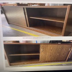 One Shelf brown Cabinet