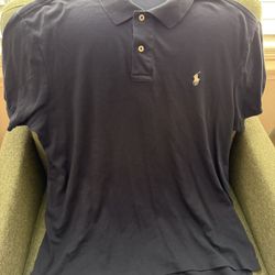 Men’s Ralph Lauren Polo Shirt Dark Navy Blue