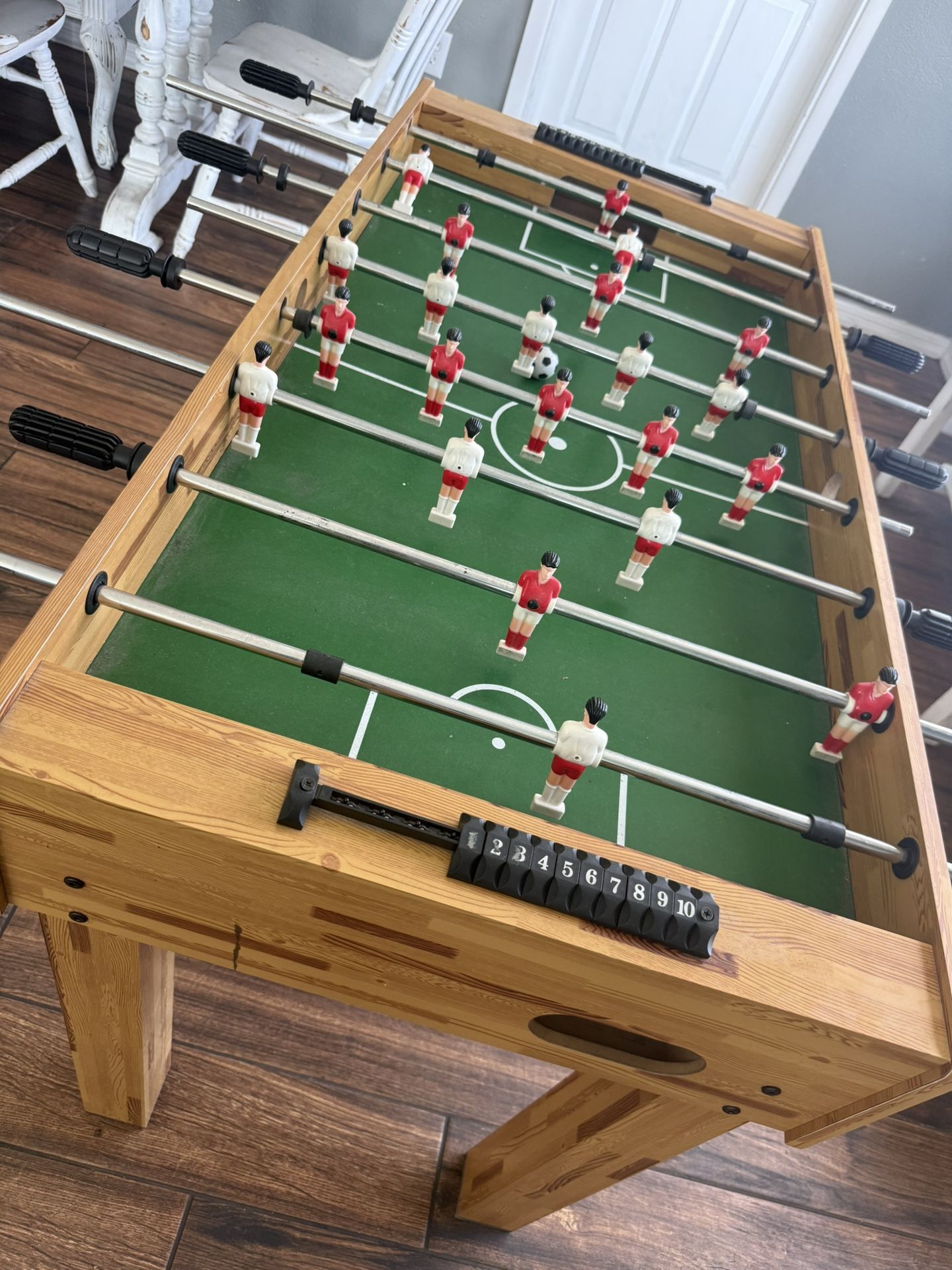 Foosball Table with 3 Balls Included