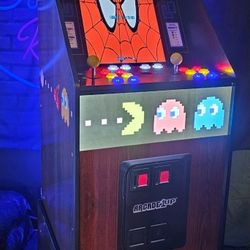 Retro Pac Man Arcade1up Cabinet With Over 15,000 Video Games 