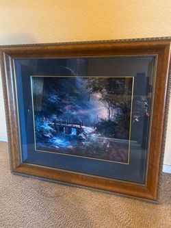 James Coleman Signed & Numbered Limited Edition Art Print "Bridge Over Silent Water" (145/450)
