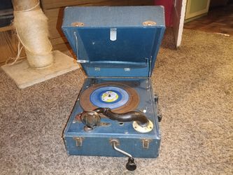 1940s Vintage Waters-Conley Phonola Acoustic Phonograph 