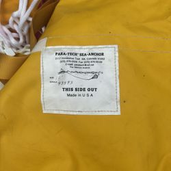 para tech sea anchor