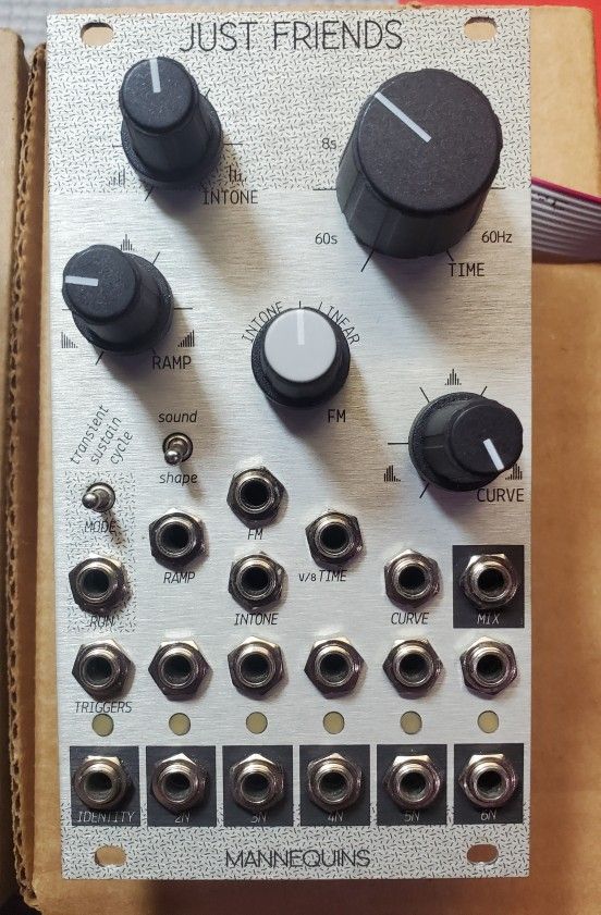 Mannequins Just Friends V2 Gold Clouds Eurorack Modular Synthesizer