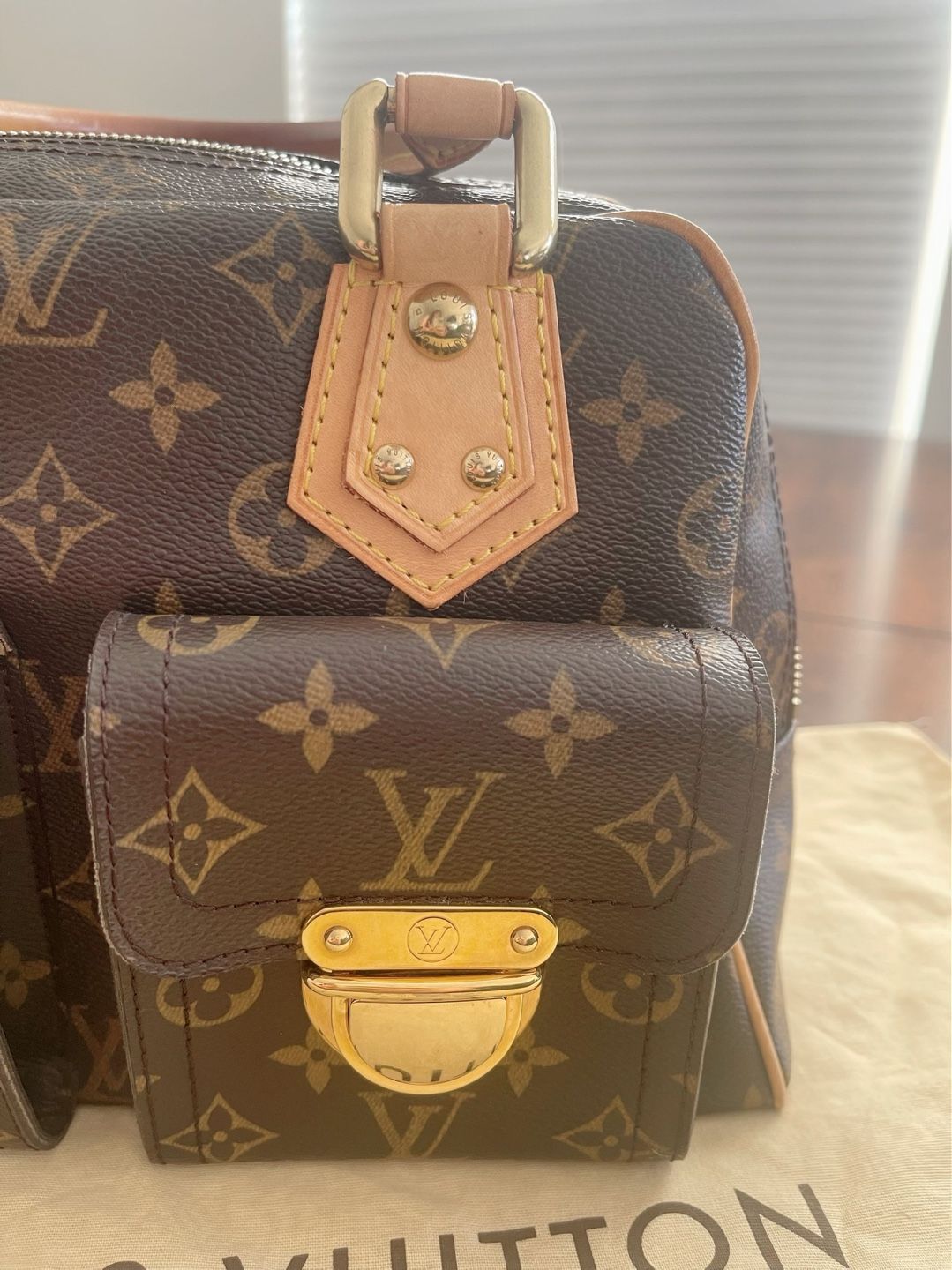 Louis Vuitton Monogram M40026 Manhattan PM