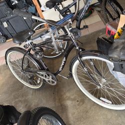 Huffy Beach Cruiser With Toddler Seat You Can Remove 