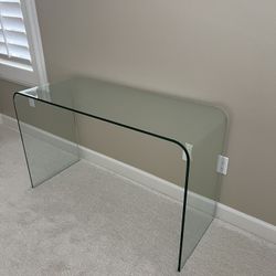 Glass Console Table/Desk