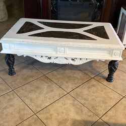 large solid wood, coffee table