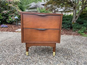 Mid  century side table