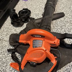 Black Decker 3:1 Leafe Blower/vacum