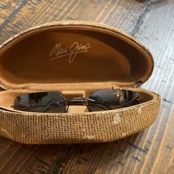 Maui Jim Kapalua Polarized Titanium Sunglasses 502- 02