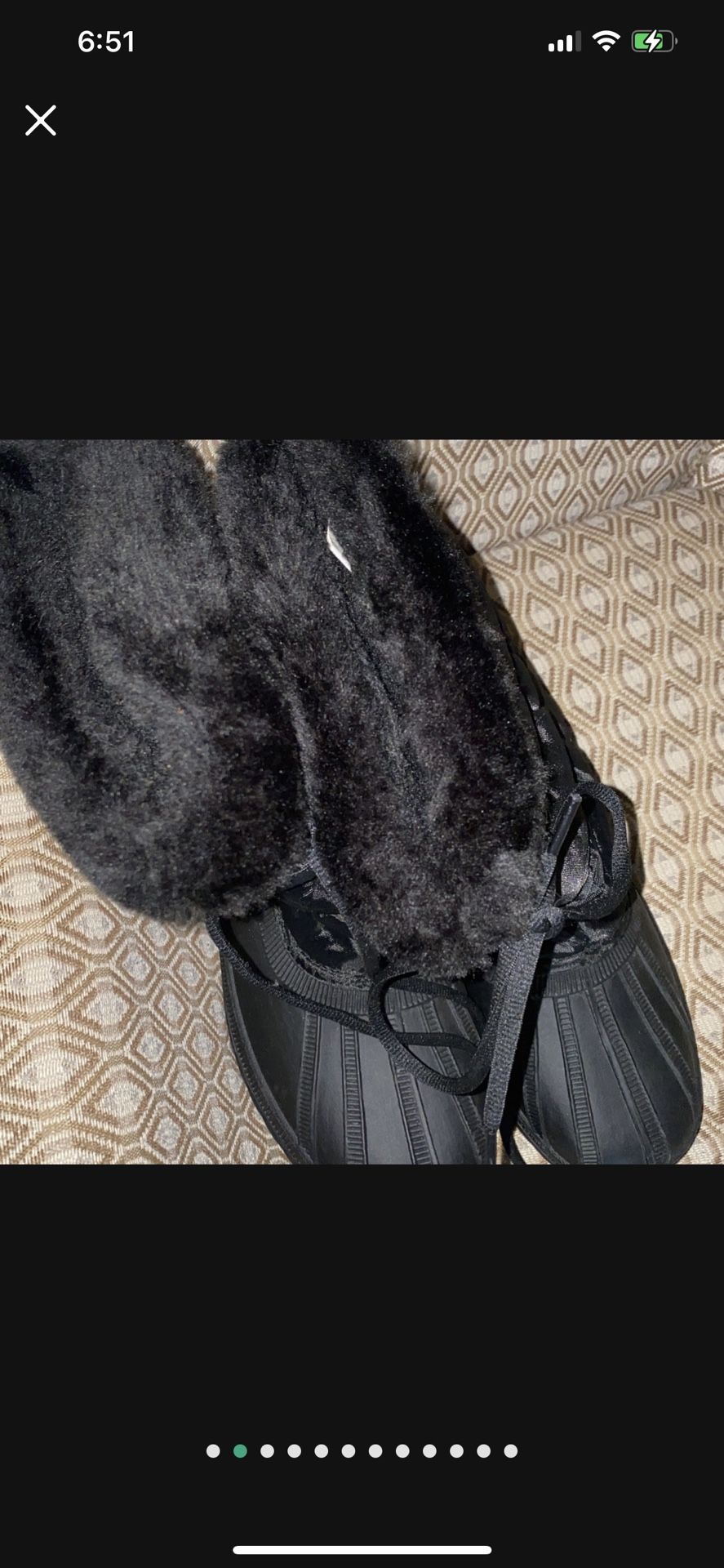 Brand New Black Women Boots Size 8 Insulated and Great For Outdoors