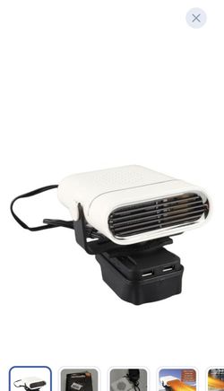 CUIFATI Battery Car Heater Fan Windshield Defroster New