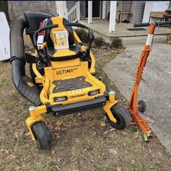 Cub Cadet Ultima ZT1 42”- Less Than 20 Hours - Package Deal