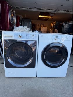 Kenmore Front Load Washer and Electric Dryer Set