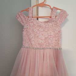 Formal pink dress size 4T