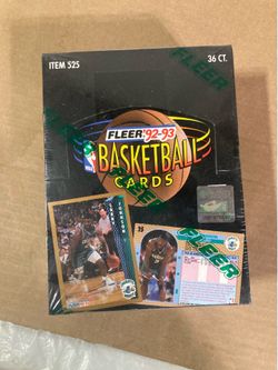 1992-93 Fleer NBA Basketball Cards Series 1 Basic Set (Factory Sealed)
