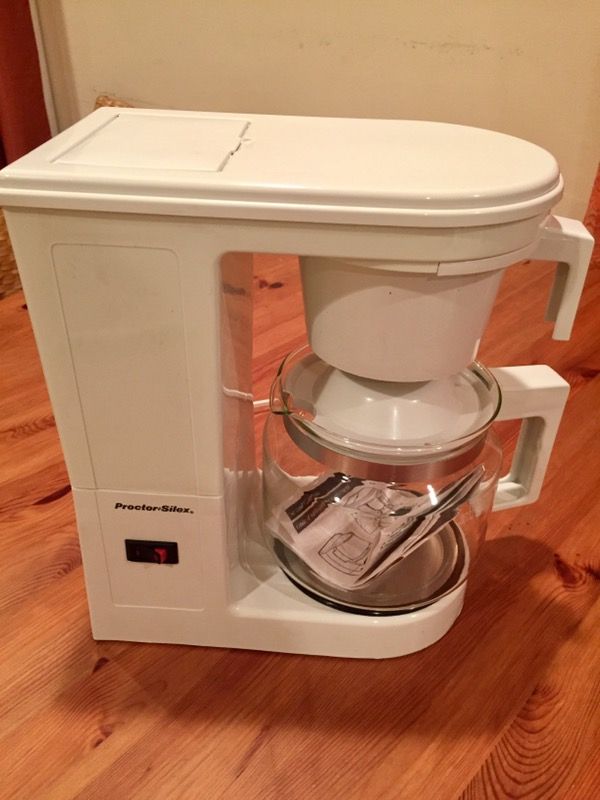 Proctor Silex coffee maker.