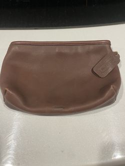 Leather  Coach Pouch 