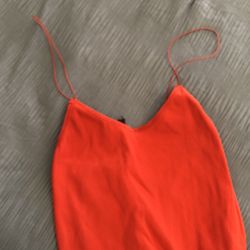 Dark Orange Bodysuit - Urban outfitters