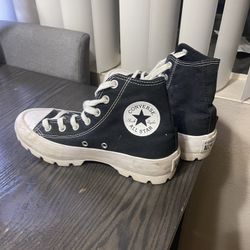 CONVERSE Womens Converse Chuck Taylor All Star Lugged High-Top Sneaker - Black