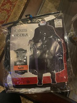 Headless Horseman Costume. Youth Large 10-12