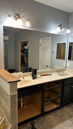 Frameless Wall mirror