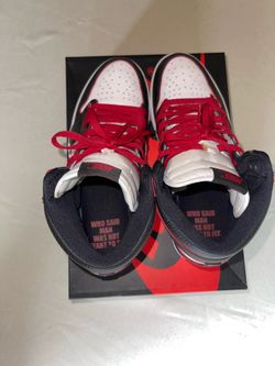 Nike Air Jordan 1 High OG Bloodline 2019 Size 10 Black Red White 555088-062