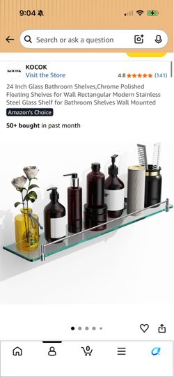 Bathroom shelf