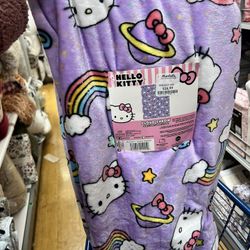 Hello Kitty purple blanket 